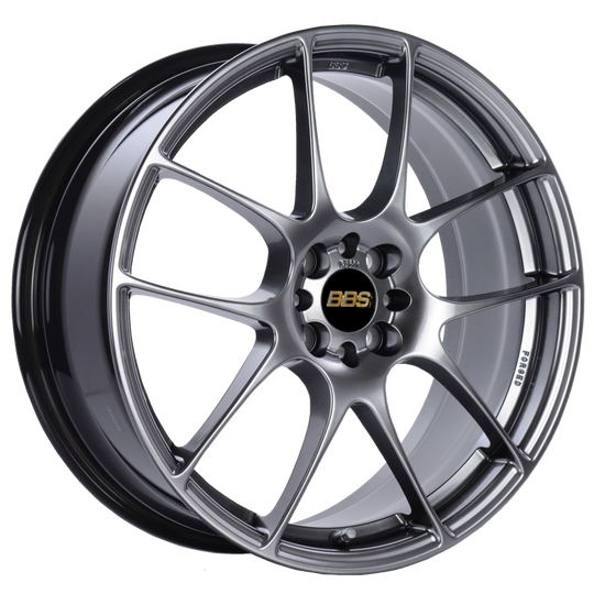 BBS RF 18x7.5 4x100 ET48 Diamond Black Wheel -70mm PFS/Clip Required