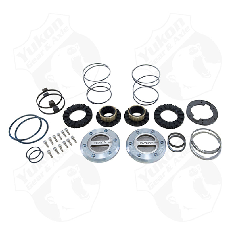 Yukon Hardcore Locking Hub Set for 94-99 Dodge Dana 60 w/Spin Free Kit