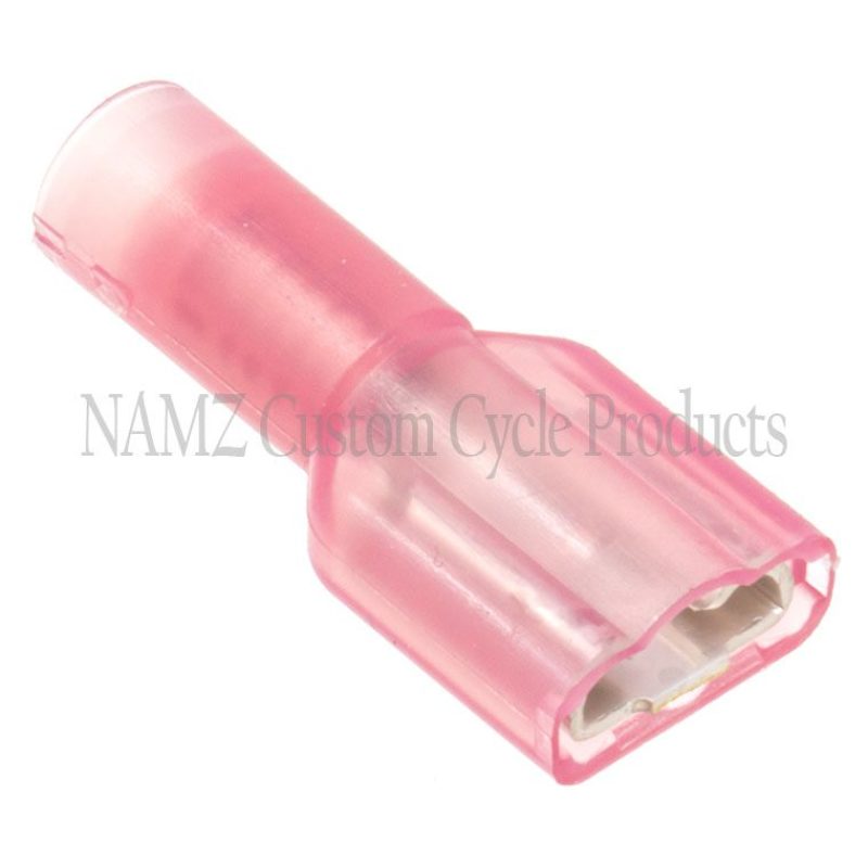 NAMZ Fully Insulated .25in. Female Quick Disconnect Terminals 22-18g (25 Pack)