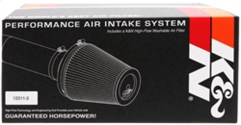 K&amp;N 02-06 Mini Cooper S (Will NOT fit base model) Polished Typhoon Short Ram Intake