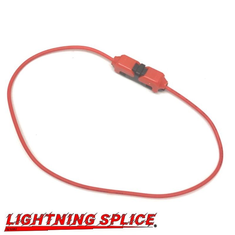 NAMZ Lightning Splice Kit H-Connection 18-22g 1-Wire to 1-Wire (5 Pack)