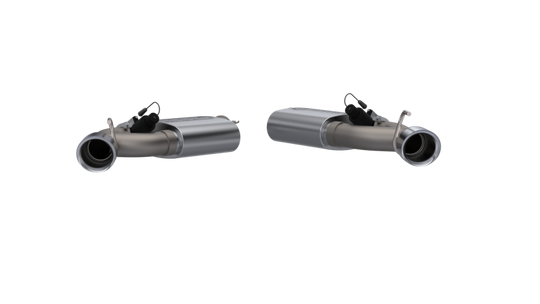 QTP 16-18 Chevrolet Camaro SS 6.2L 304SS Screamer Axle Back Exhaust w/4.5in Dual Tips