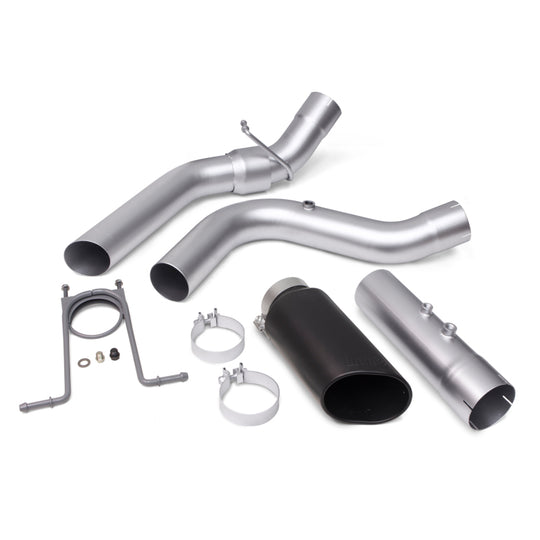 Banks Power 17+ GM Duramax L5P 2500/3500 Monster Exhaust System - SS Single Exhaust w/ Black Tip