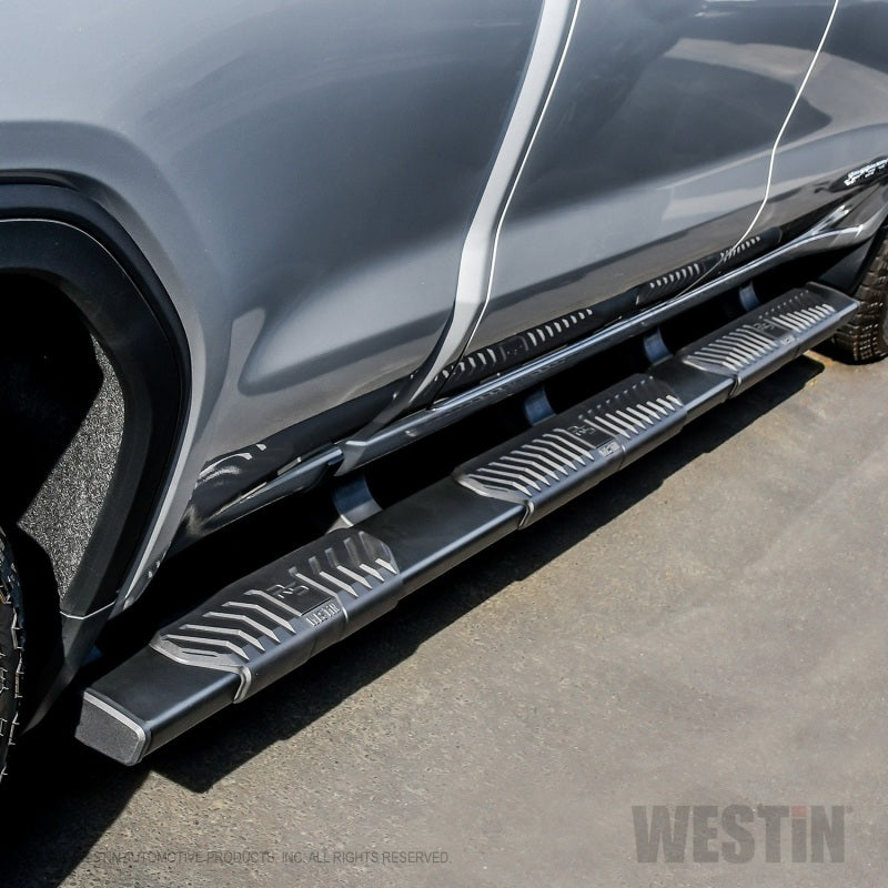 Westin 2019 Chevrolet Silverado/Sierra 1500 Crew Cab (6.5ft) R5 Modular Nerf Step Bars - Black