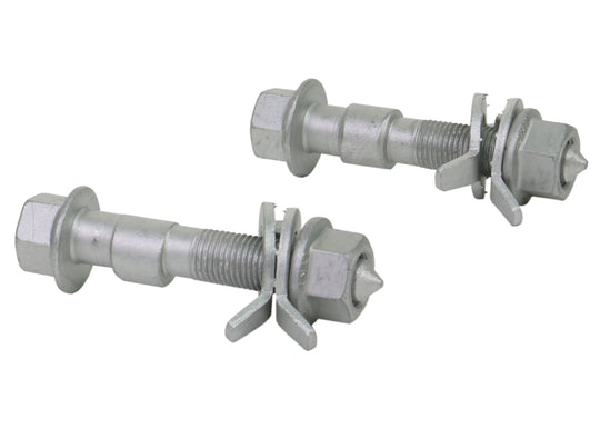 Whiteline 89-98 Nissan 240SX S13 &amp; S14 Front / 6/09+ Chevy Cruze JG Camber Adjusting Bolt Kit - 12mm