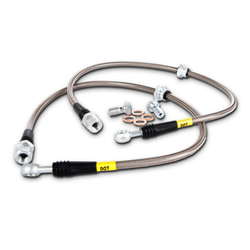 StopTech 2/89-96 Nissan 300ZX (Exc Turbo)/6/89-96 300ZX Turbo Stainless Steel Rear BBK Brake Lines