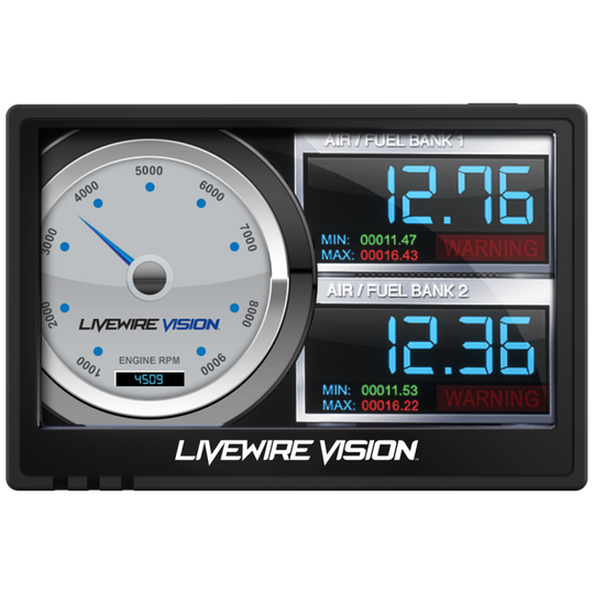 SCT Performance Livewire Vision Performance Monitor (for 1996+ Ford Vehicles)