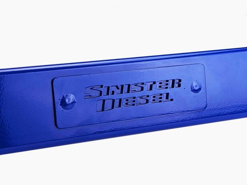 Sinister Diesel 94-02 Dodge Steering Box Support for 1994-2002 Dodge 2500/3500 - Blue