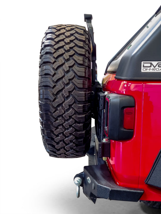 DV8 Offroad 2018+ Jeep Wrangler Tire Carrier