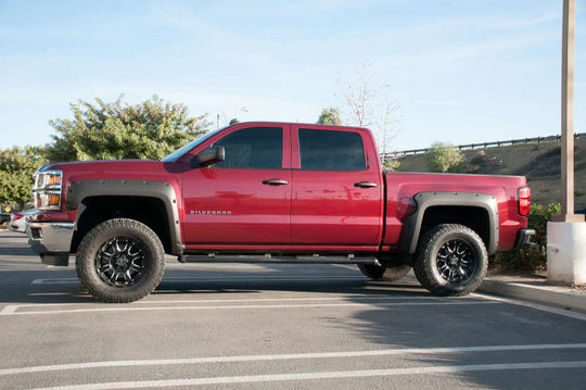 EGR 14+ Chev Silverado 5ft Bed Bolt-On Look Fender Flares - Set - Matte