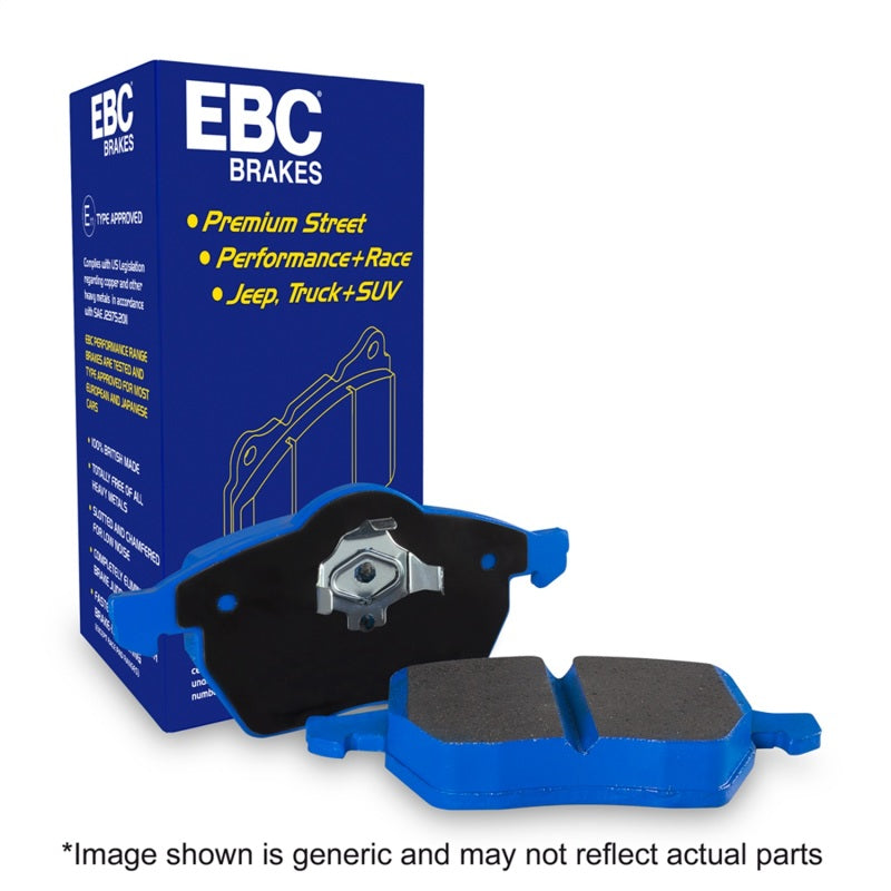 EBC 90-00 Aston Martin Vantage 5.3 (Twin Supercharged)(AP) Bluestuff Rear Brake Pads