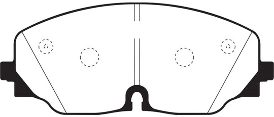 EBC 2017+ Volkswagen Atlas 2.0L Turbo Greenstuff Front Brake Pads