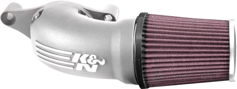 K&N 17-18 Harley Davidson Touring Models Performance Air Intake System Silver