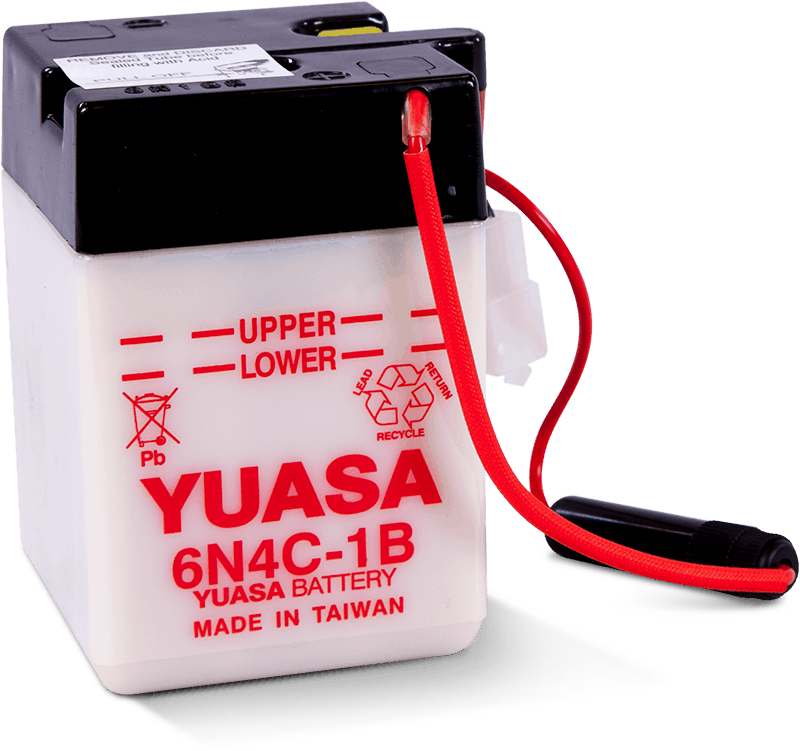 Yuasa 6N4C-1B Conventional 6 Volt Battery