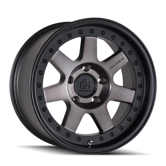 Mayhem 8300 Prodigy 20x9 / 8x180 BP / 0mm Offset / 130.8mm Hub Matte Black w/ Dark Tint Wheel