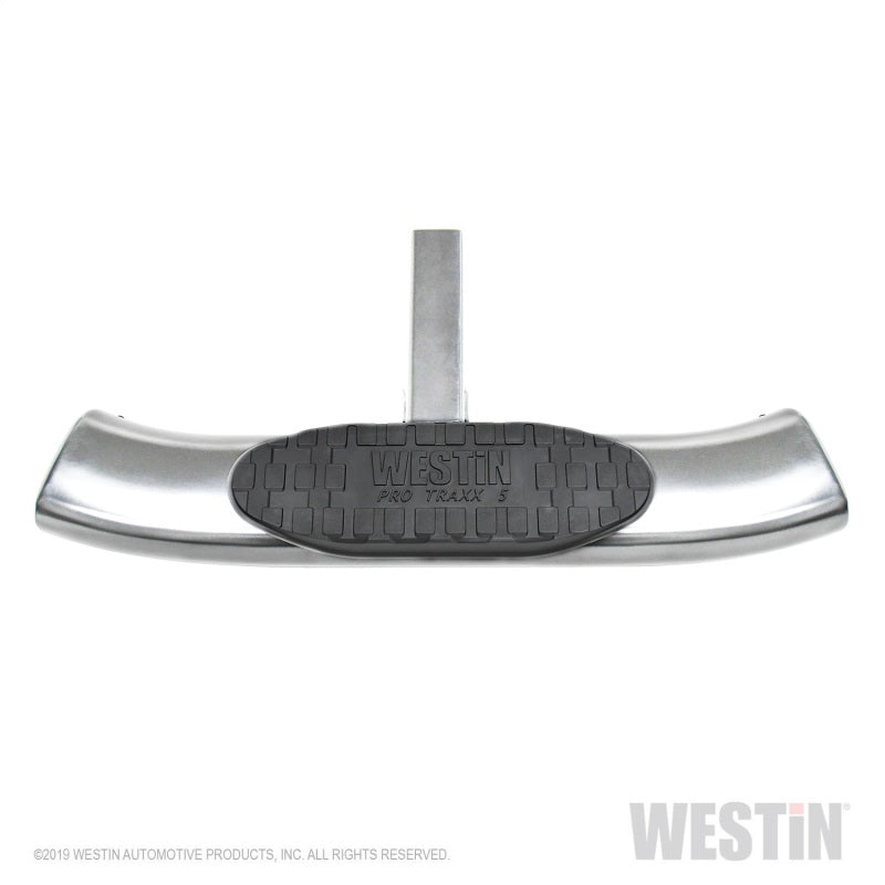 Westin PRO TRAXX 5 Hitch Step 27in Step 2in Receiver - Stainless Steel