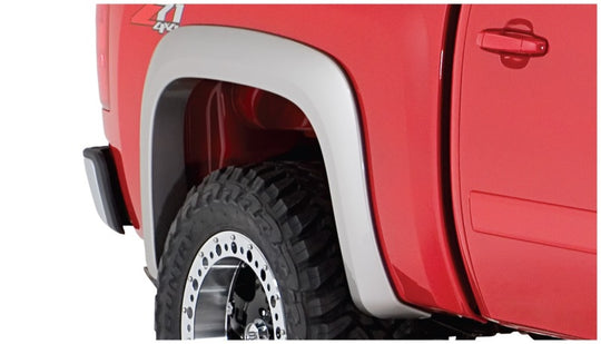 Bushwacker 07-13 Chevy Silverado 1500 Fleetside Extend-A-Fender Style Flares 2pc 69.3in Bed - Black