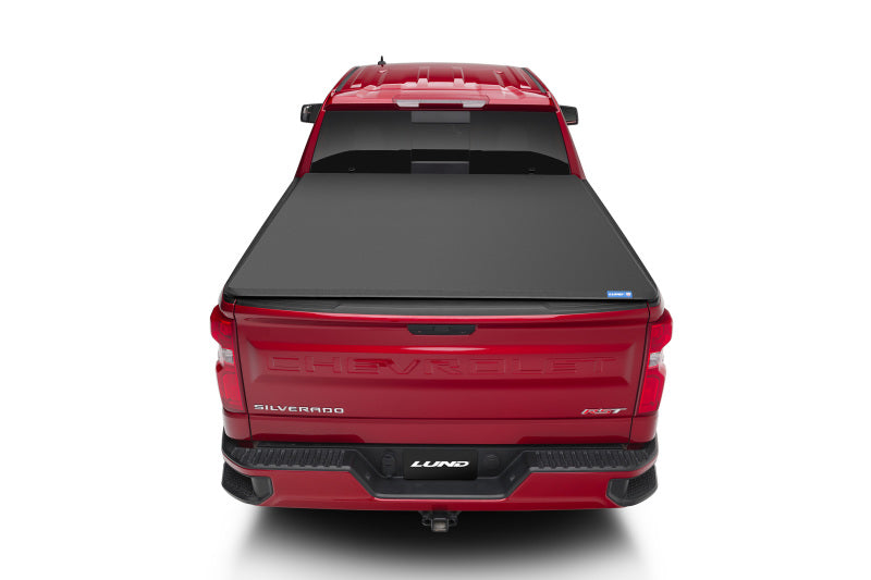 Lund 2023 Chevey Colorado 2023 GMC Canyon (5ft. Bed) Genesis Elite Tri-Fold Tonneau Cover Black