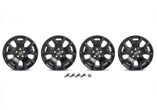 Ford Racing 2021+ Bronco Sport 17in Low Gloss Black Wheel Kit