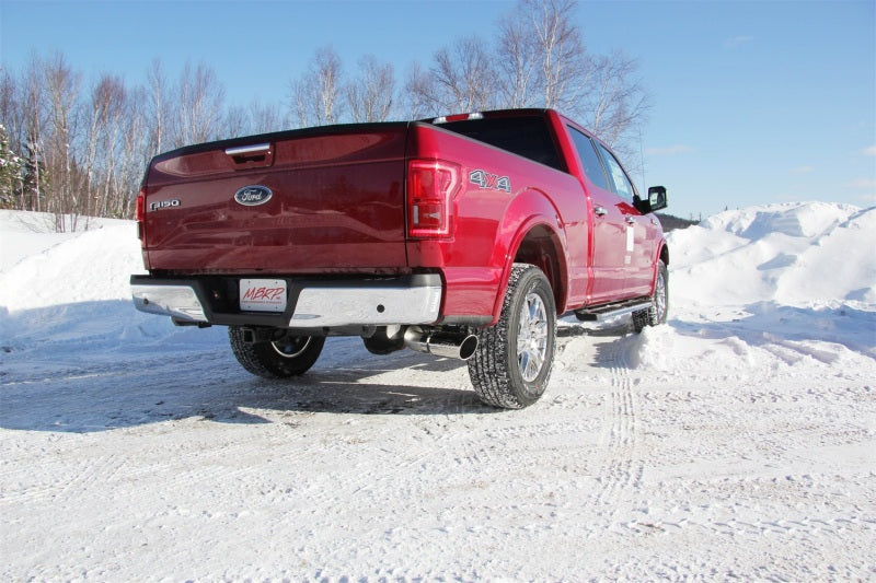 MBRP 2015 Ford F-150 2.7L / 3.5L EcoBoost 4in Cat Back Single Side T409 Exhaust System