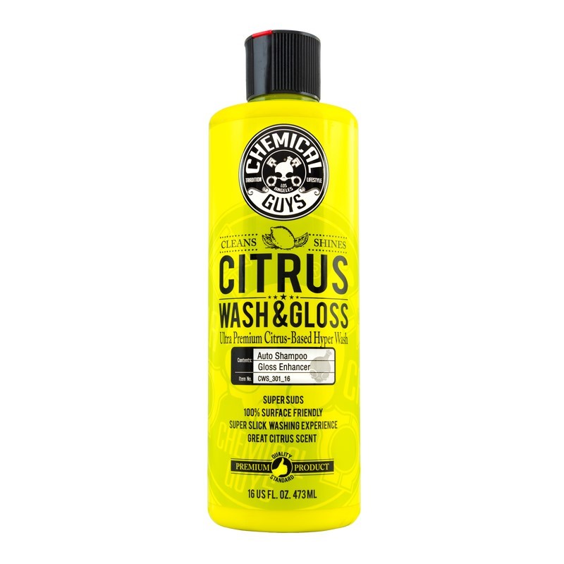 Chemical Guys Citrus Wash & Gloss Concentrated Car Wash - 16oz