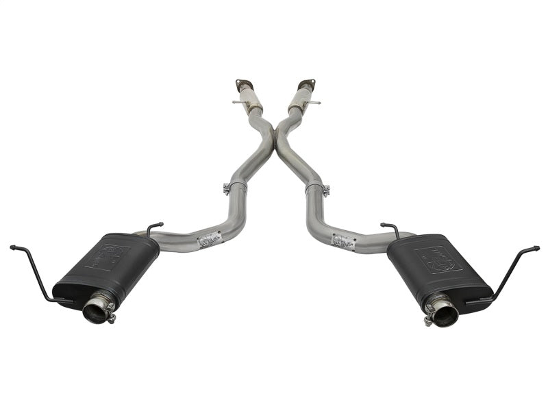 aFe MACHForce XP 12-17 Jeep Grand Cherokee WK2 SRT8 V8-6.4L 304SS Cat-Back Exhaust System