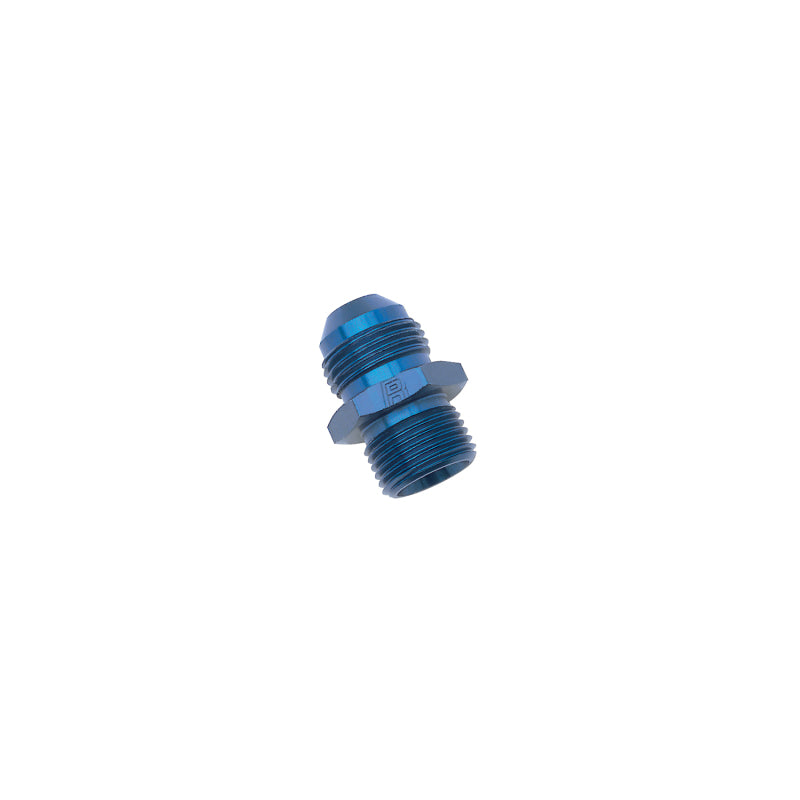 Russell Performance -12 AN Flare to 16mm x 1.5 Metric Thread Adapter (Blue)