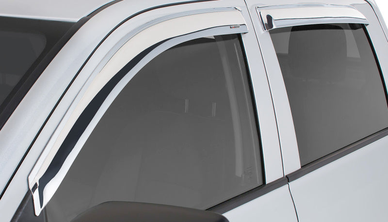 Stampede 2015-2019 Cadillac Escalade Esv Tape-Onz Sidewind Deflector 4pc - Chrome