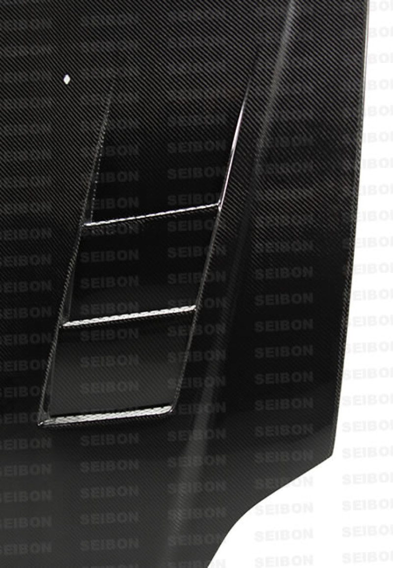 Seibon 99-00 Honda Civic (EM1/EJ6/7/8/EK9) TS-Style Carbon Fiber Hood