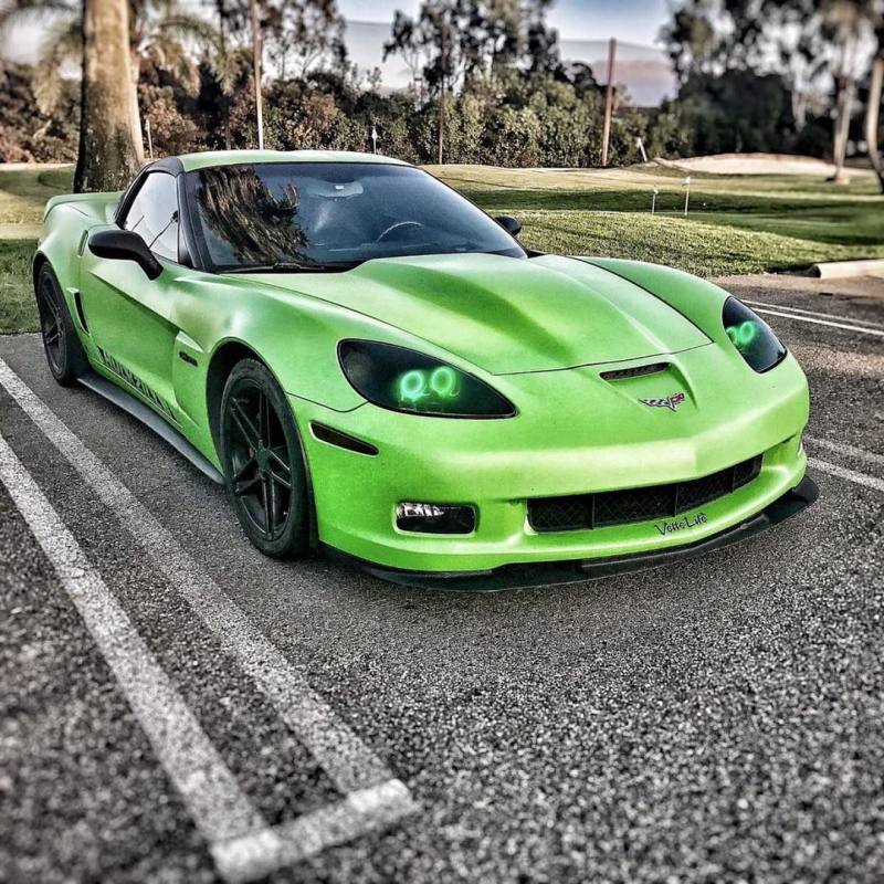 Oracle Chevrolet Corvette C6 05-13 Halo Kit - ColorSHIFT w/ Simple Controller SEE WARRANTY