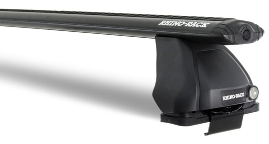 Rhino-Rack 18-19 Chevrolet Silverado 1500 4 Door Pick Up Vortex 2500 1 Bar Roof Rack - Black