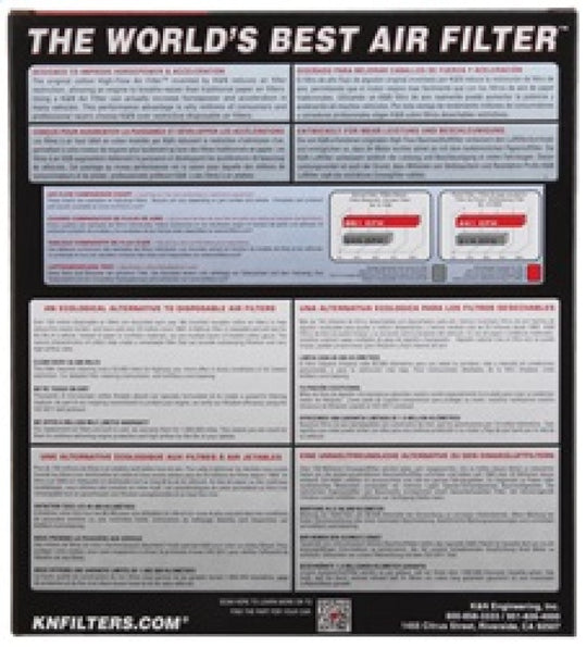 K&N 16-17 Cadillac CTS-V 6.2L V8 Drop In Air Filter