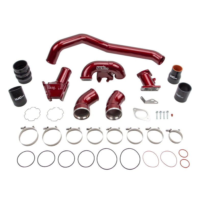 Wehrli 07.5-10 GMC/Chevrolet 6.6L Duramax Stage 1 High Flow Intake Bundle Kit - Bengal Red