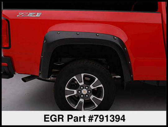 EGR 15+ Chevy Colorado 5ft Bed Bolt-On Look Fender Flares - Set