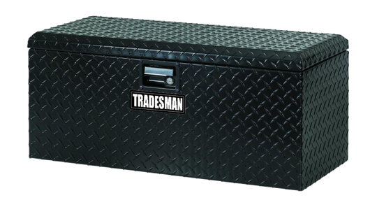 Tradesman Aluminum ATV Flush Mount Storage Box (32in.) - Black