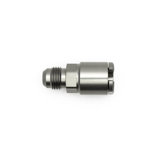 DeatschWerks 6AN Male Flare to 1/4in Female EFI Quick Connect Adapter