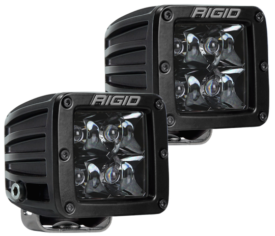 Rigid Industries D-Series Midnight Edition - Spot - Set of 2