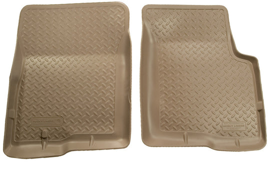 Husky Liners 01-04 Toyota Tacoma Double Cab Classic Style Tan Floor Liners