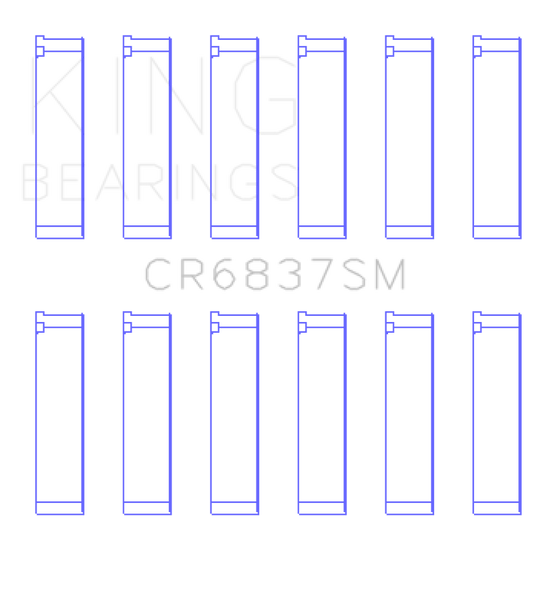 King Honda J30/J35 (Size Standard) Connecting Rod Bearing Set