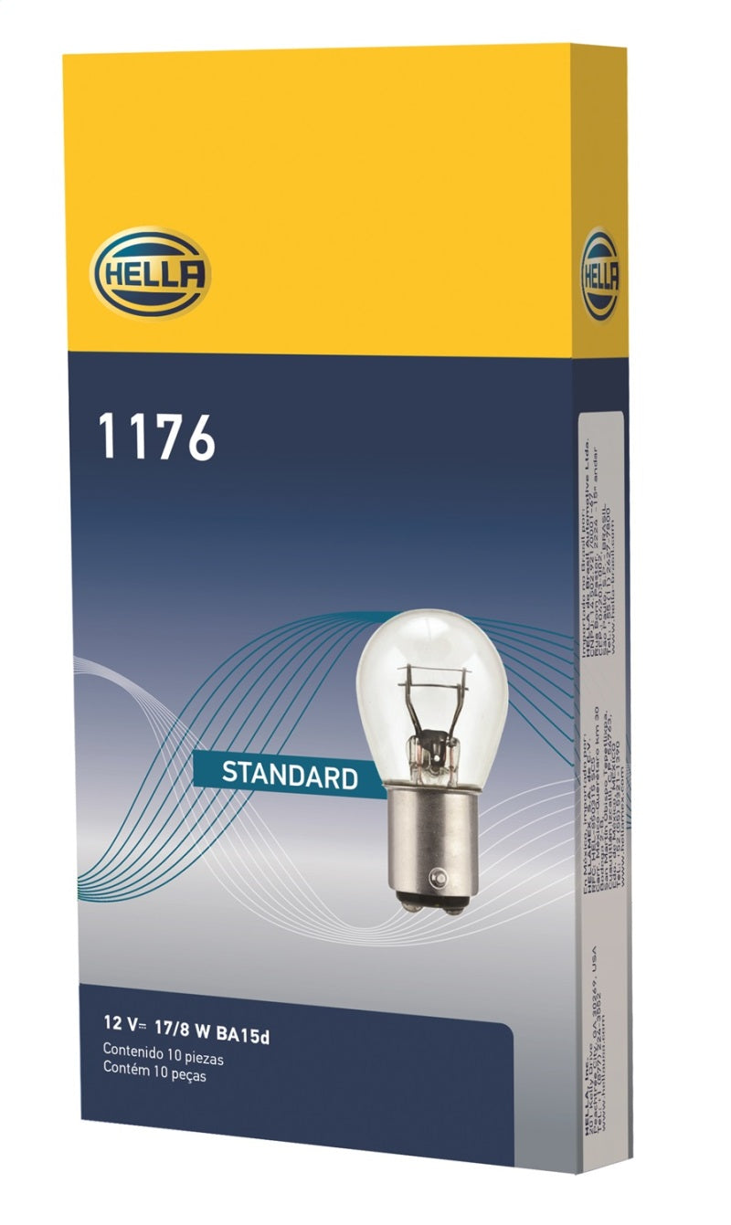 Hella BULB 1176 12V 17/8W BA15d S8 - Min Qty 10 (211656641)