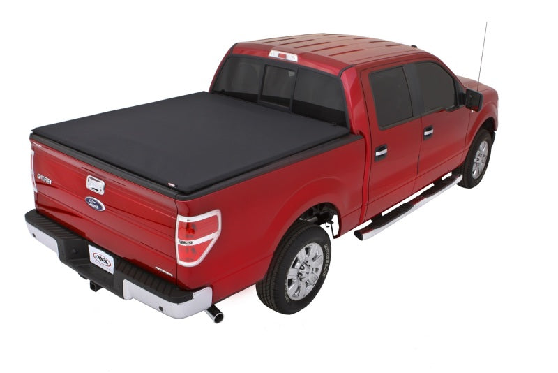 Lund 04-14 Ford F-150 (6.5ft. Bed) Genesis Elite Tri-Fold Tonneau Cover - Black