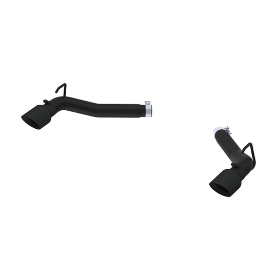 MBRP 2010-2015 Chevrolet Camaro V8 6.2L 3in Black Coated Axle Back Muffler Delete