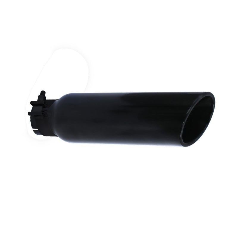 Go Rhino Exhaust Tip - Black - ID 3in x L 14in x OD 4in