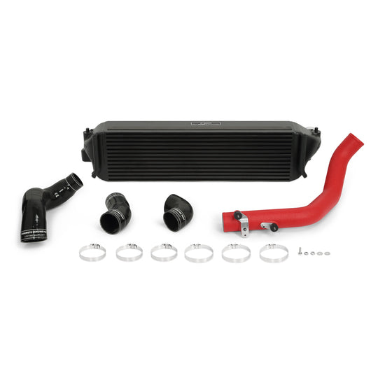 Mishimoto 2017+ Honda Civic Type R Intercooler Kit - Black Intercooler Red Pipes