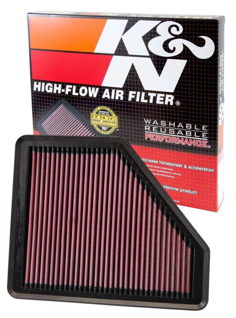 K&amp;N Hyundai Genesis Coupe 2.0T/3.8 Drop In Air Filter