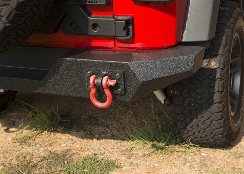 Rugged Ridge Spartan Rear Bumper Full Width 07-18 Jeep Wrangler JK