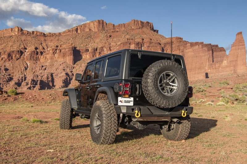 Rugged Ridge HD Bumper Rear 18-20 Jeep Wrangler JL