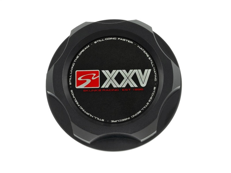 Skunk2 Honda Billet Oil Cap (M33 x 2.8) (25th Anniversary Black)