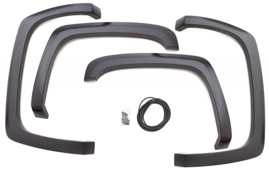 Lund 16-17 Toyota Tacoma SX-Sport Style Smooth Elite Series Fender Flares - Black (2 Pc.)