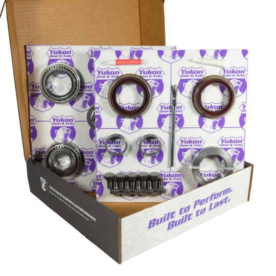 Yukon 8.6in GM 3.73 Rear Ring & Pinion Install Kit Axle Bearings and Seal